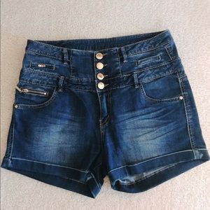ONLY Repeat Princess High Waist Denim Shorts